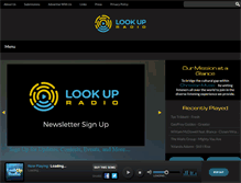 Tablet Screenshot of lookupradio.com